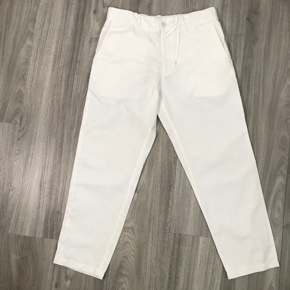 Urban Research Doors Linen White Pant Mens 36 - Picture 1 of 11